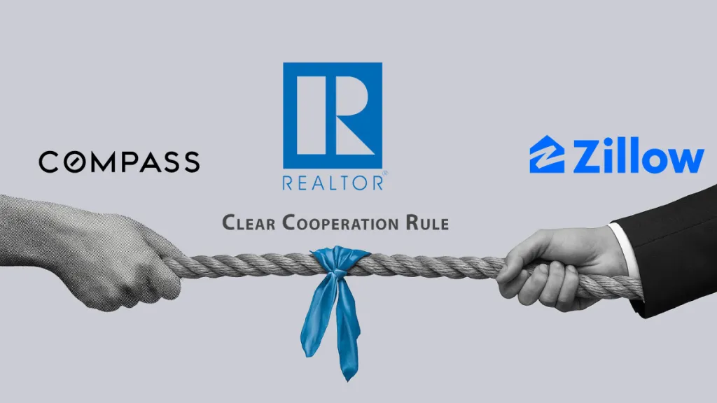 Compass uses a three-phase marketing plan for their listings.