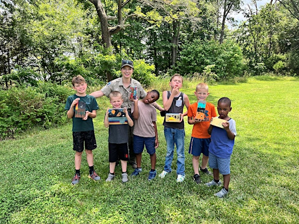 Learning the ropes: Junior Rangers prepare for a nature-filled adventure, guided by detailed safety protocols.