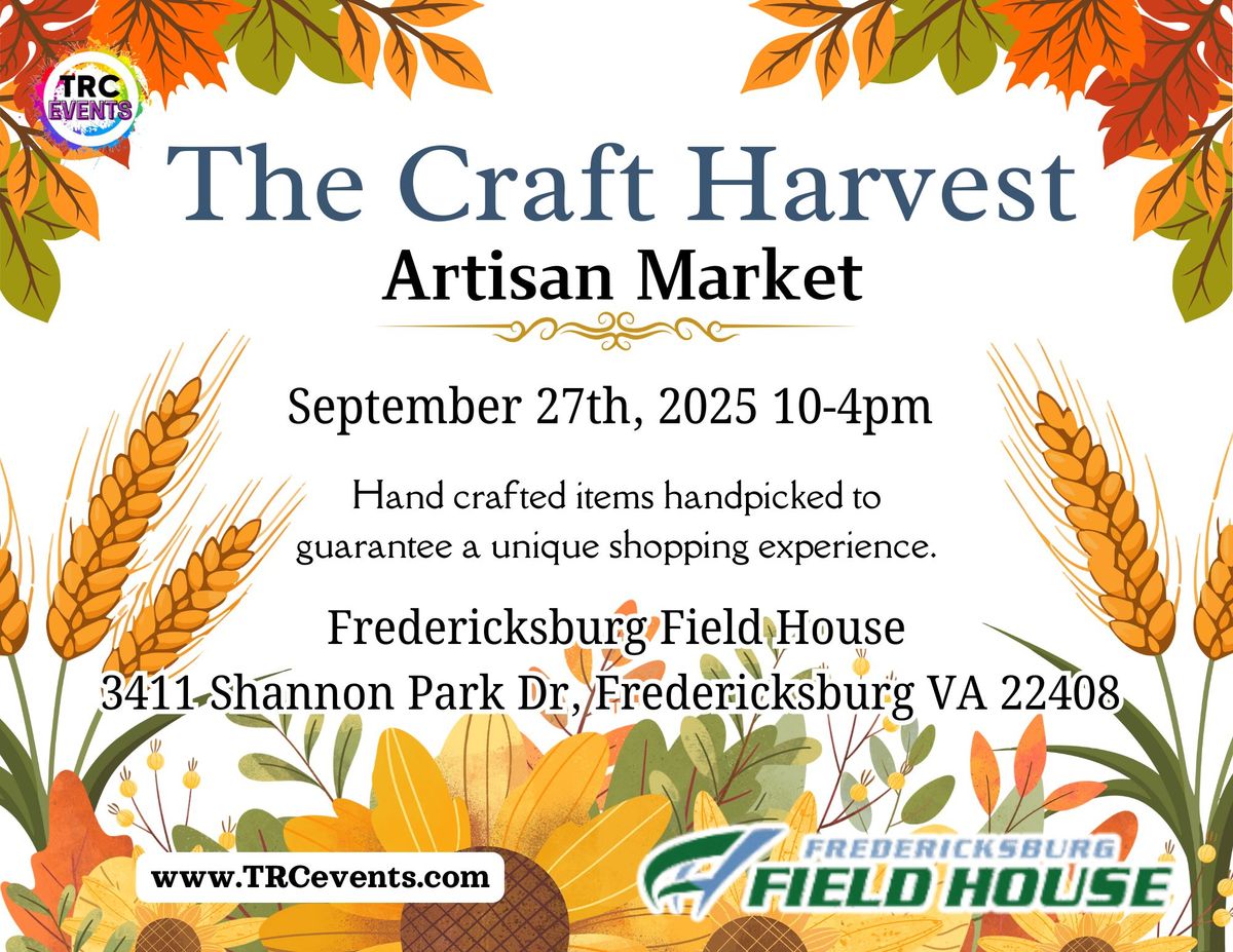 Discover an array of unique, handcrafted treasures at The Craft Harvest Artisan Market.